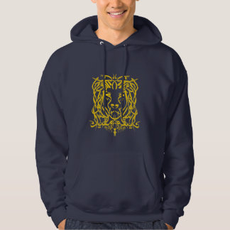 Lion Arabic Calligraphy T-shirt (With saying) Hoodie