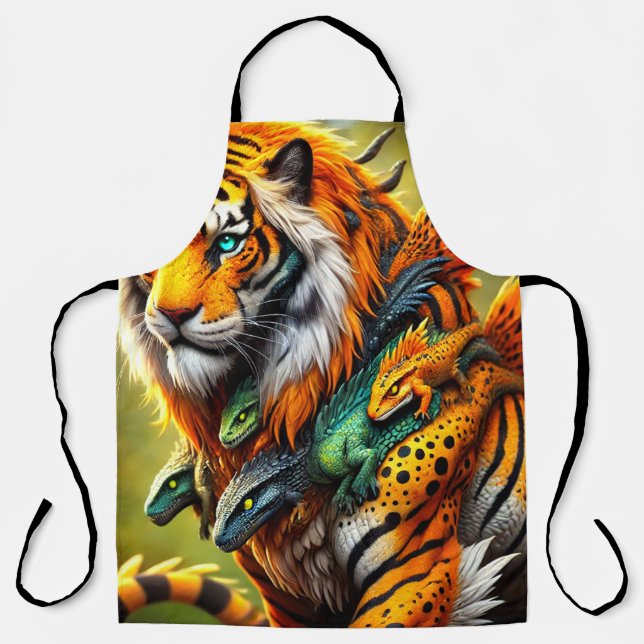 Lion Art Apron (Front)