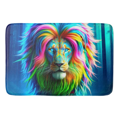 Lion Art Bath Mat