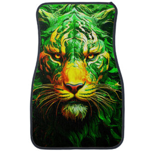 Lion Art Car Floor Mat