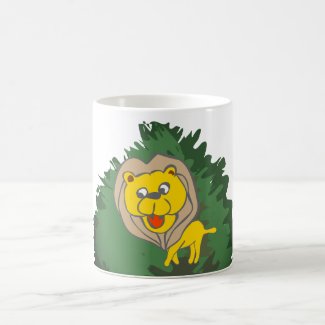 Lion Art Coffee Mug