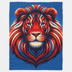 Lion Art Fleece Blanket