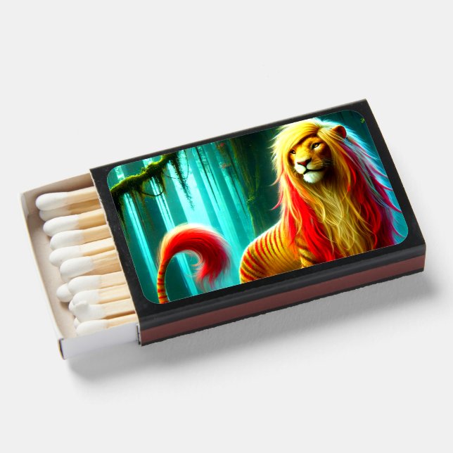 Lion Art Matchboxes (Front Open)