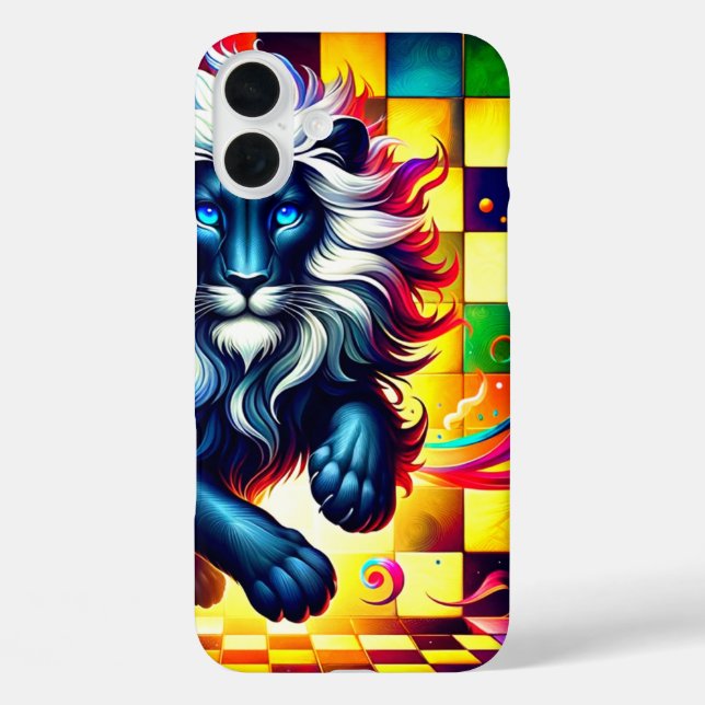 Lion Art Phone Case (Back)