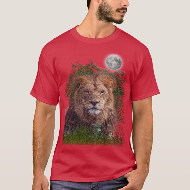 Lion art t-shirt (Front)