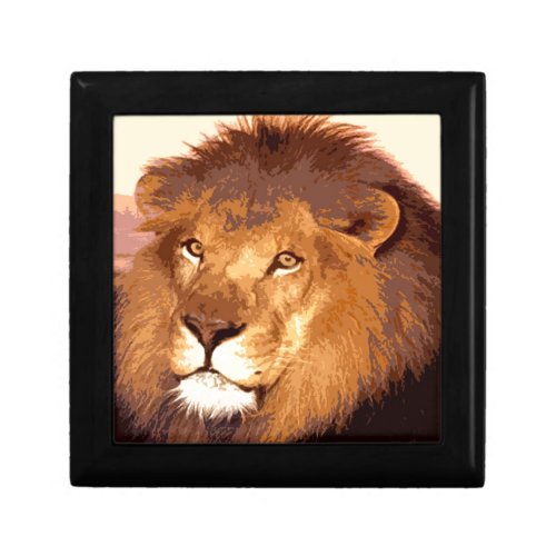 Lion Artwork Gift Box