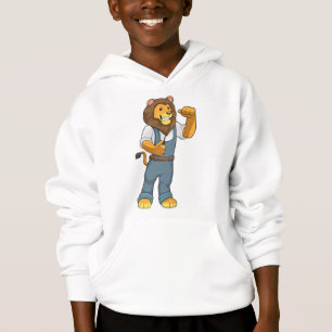 Lion as Handyman Screwdriver Hoodie