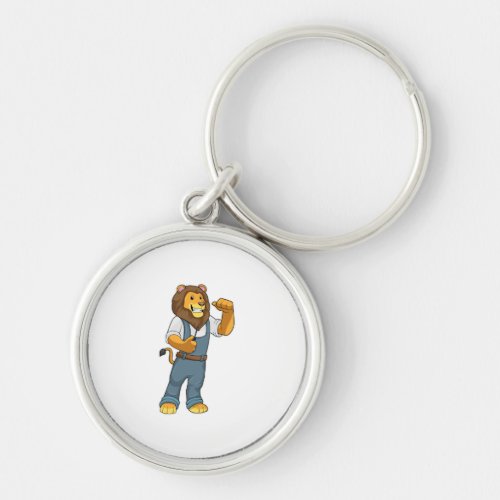 Lion as Handyman Screwdriver Keychain
