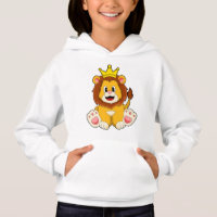 Lion as King with Crown