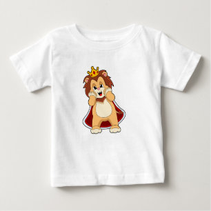 Lion as King with Crown.PNG Baby T-Shirt