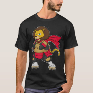 Lion as Warrior with Cape T-Shirt