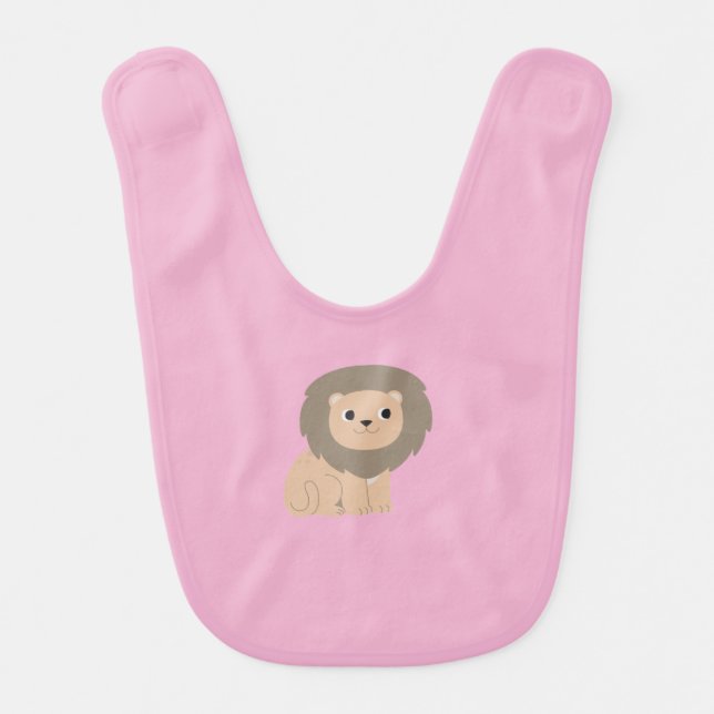 Lion Baby Bib (Front)