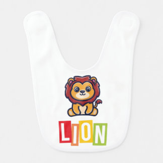 Lion Baby Bib