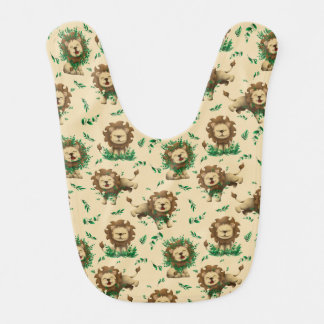 Lion Baby Bib