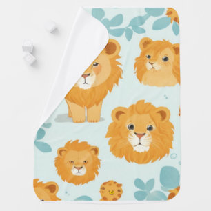 Lion Baby Blanket