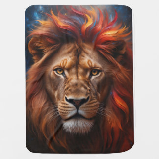 Lion Baby Blanket