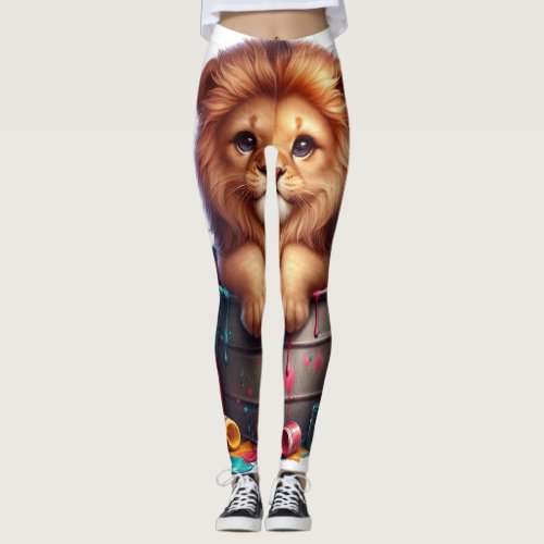 Lion Baby Leggings