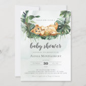 Lion Baby Shower Invitation (Front)