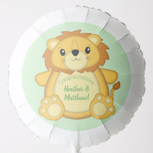 Lion Baby Shower Safari Balloon