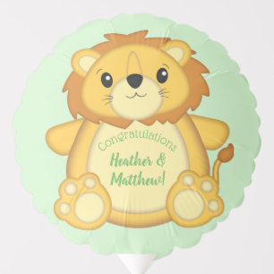Lion Baby Shower Safari Balloon