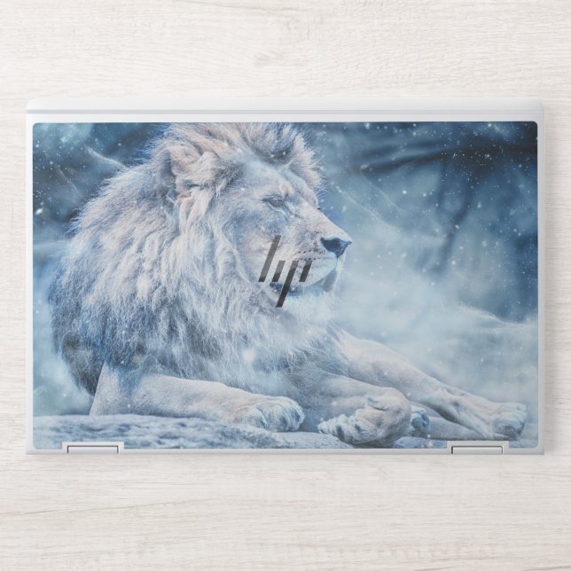  Lion Background HP EliteBook X360 1030 G2 HP Laptop Skin (Front)