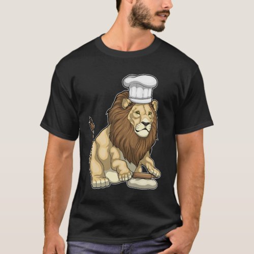Lion Baker Chef hat T_Shirt