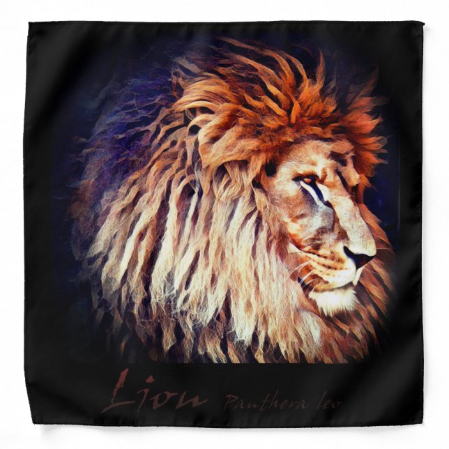 Lion [Bandana] Bandana (Front)