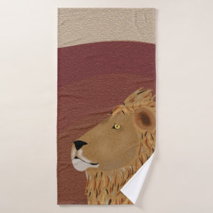 Lion Bath Towel