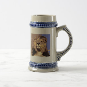 Lion Beer Stein