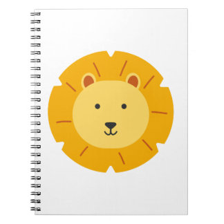 Lion Birthday Kids Art Notebook