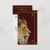 Lion Business Card (Front/Back)