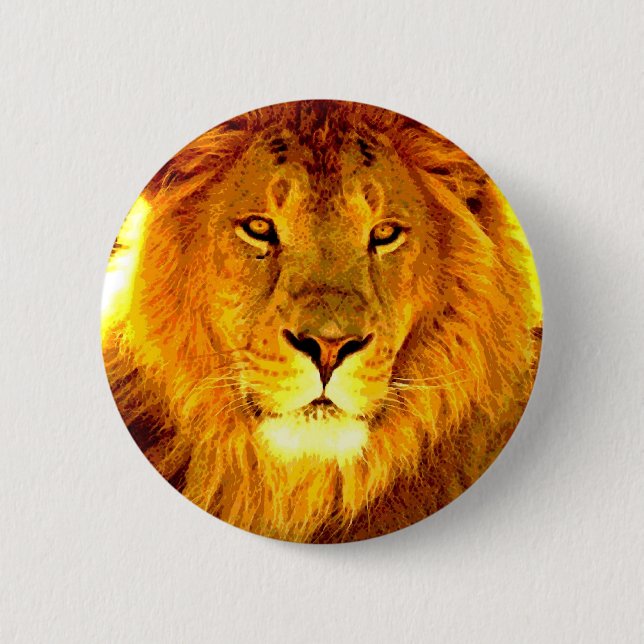 Lion Button (Front)