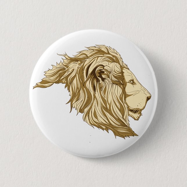 Lion Button (Front)