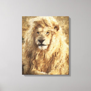 Lion Canvas Print