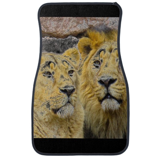Lion  car floor mat (Front)