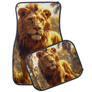 Lion Car Floor Mat