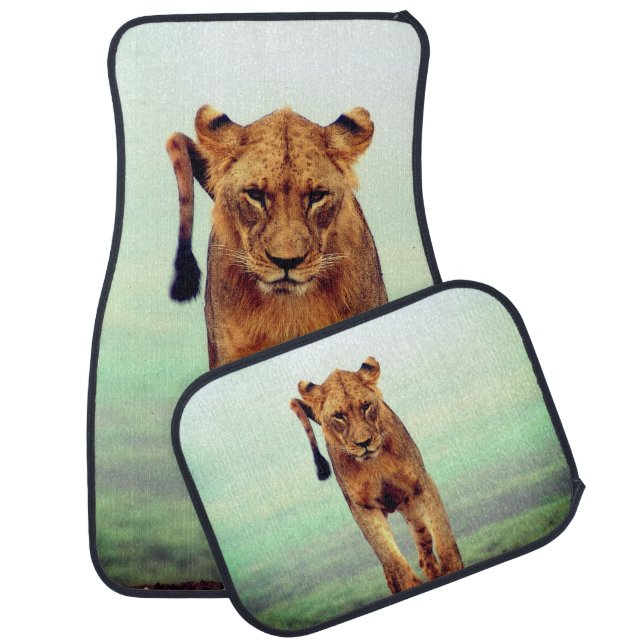 Lion Car Floor Mats (Set)