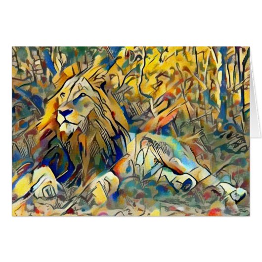 Lion Cards (Front Horizontal)