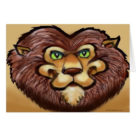 Lion Cards (Front Horizontal)