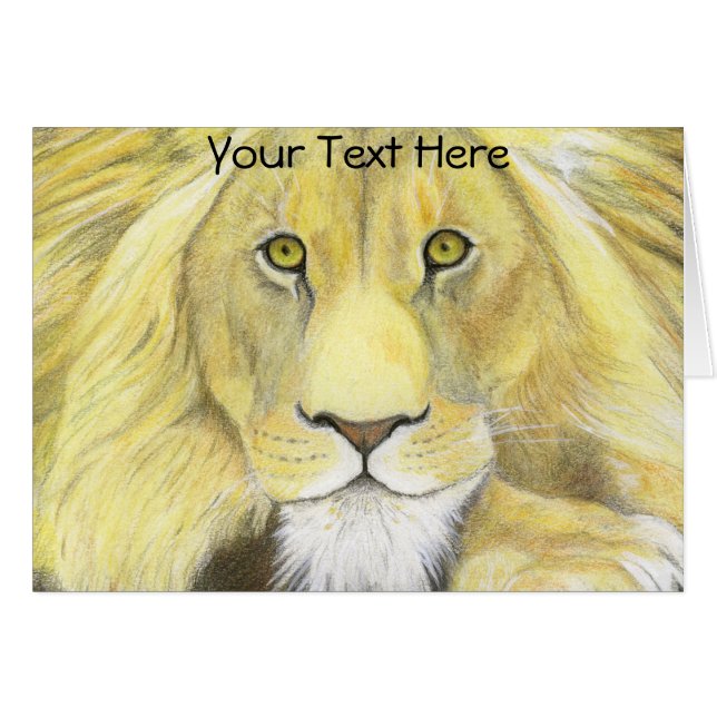 Lion Cards (Front Horizontal)