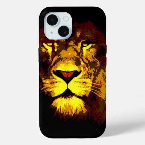 Lion iPhone 15 Case