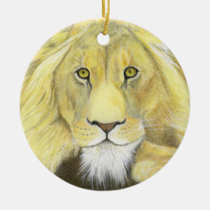 Lion Ceramic Ornament