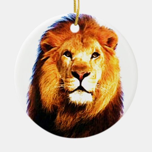 Lion Ceramic Ornament