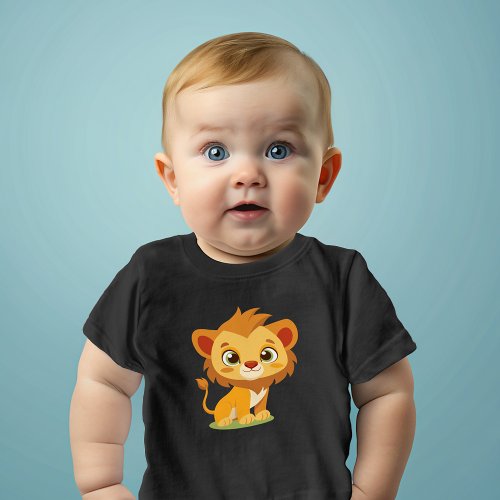 Lion Character  Baby T_Shirt