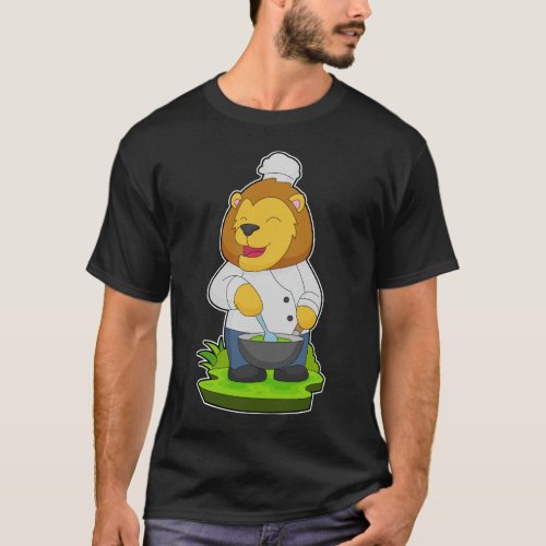 Lion Chef Chef hat T_Shirt
