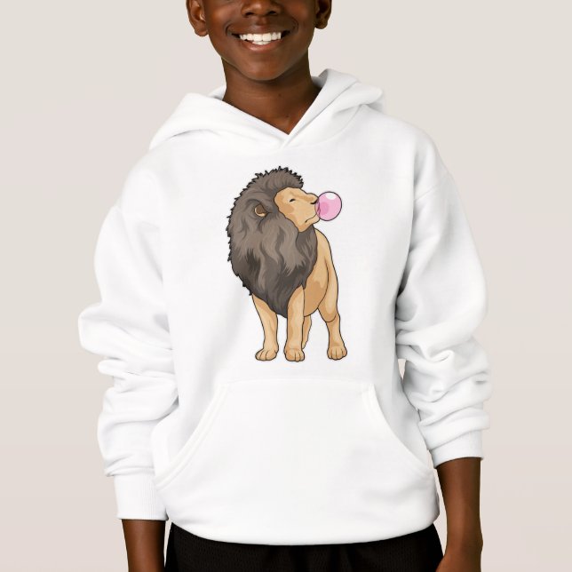 Lion Chewing gum Hoodie (Front)