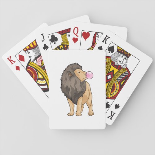 Lion Chewing gum Playing Cards