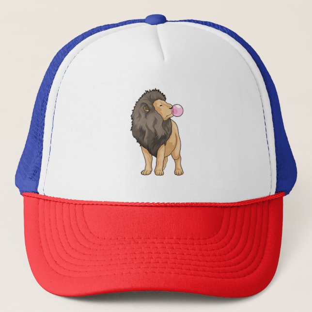 Lion Chewing gum Trucker Hat (Front)