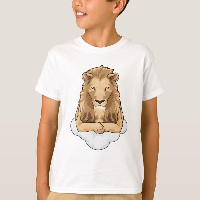 Lion Clouds T-Shirt (Front)