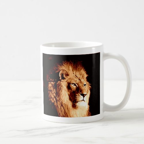 Lion Coffee Mug